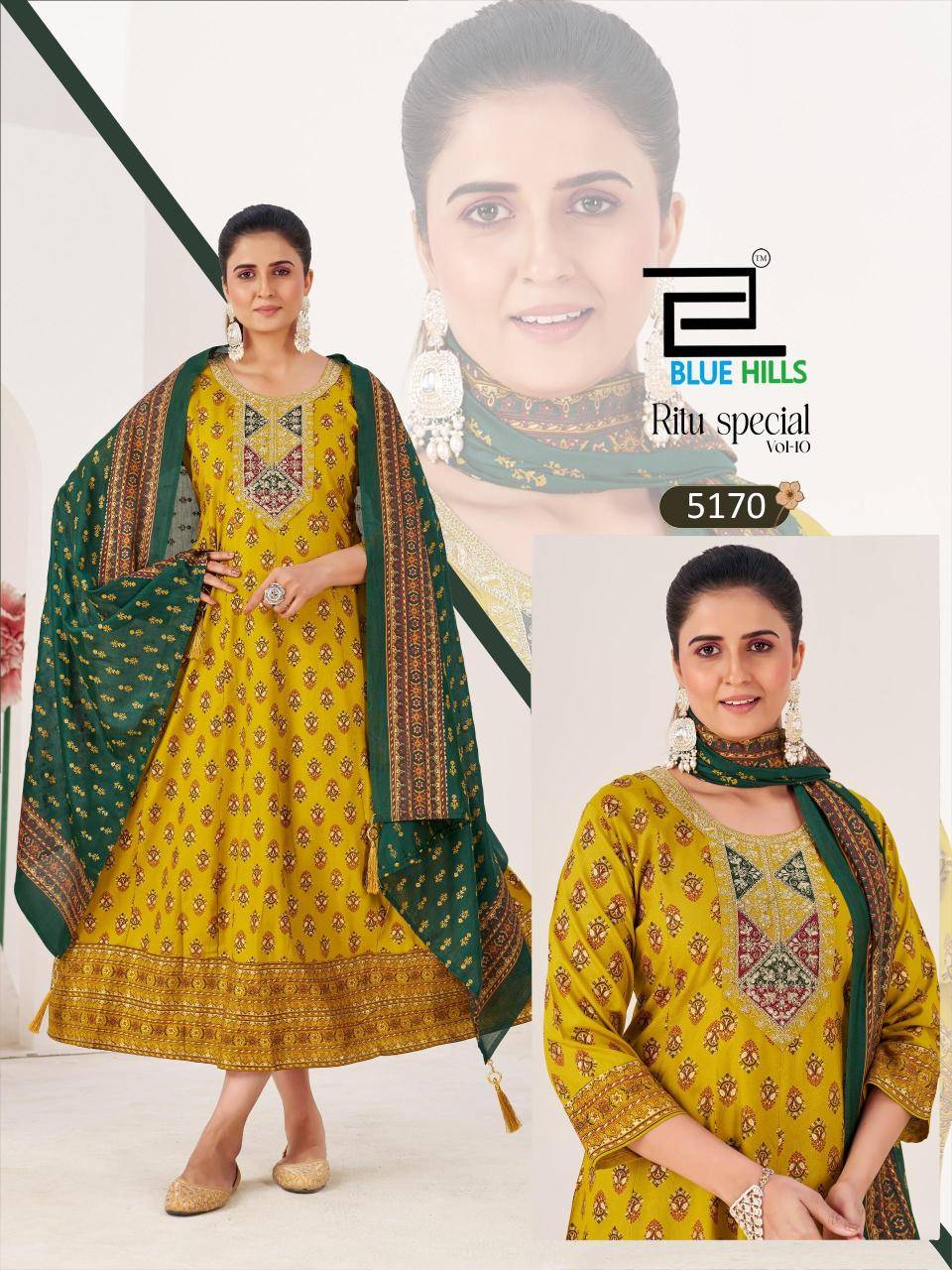 Blue hills ritu special vol-10 Kurti manufacturers in Mumbai